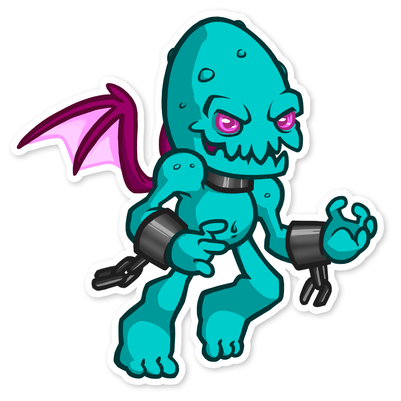 Abyxsis Demon Joe Sticker