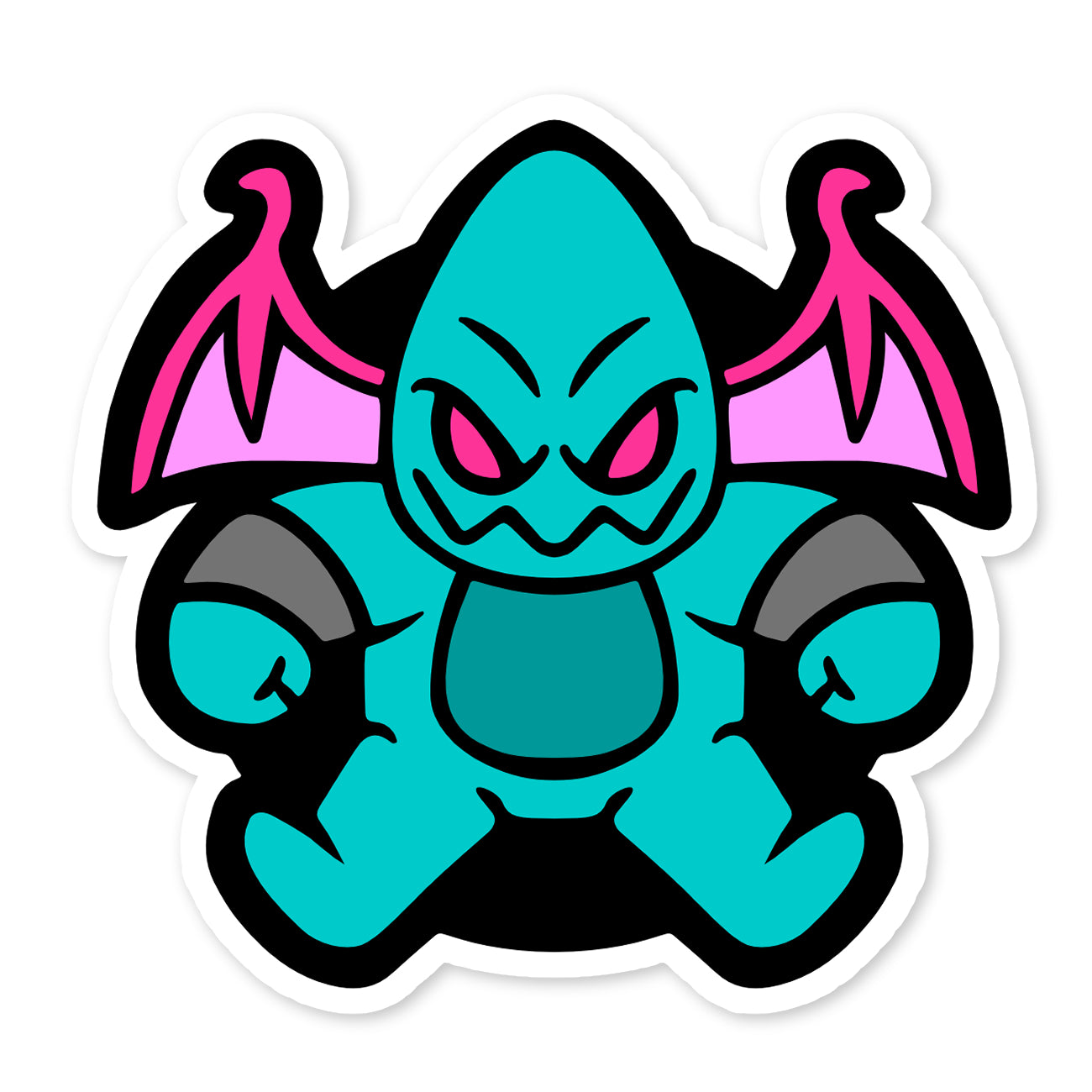 Abyxsis Demon Joe Super-Deformed Sticker