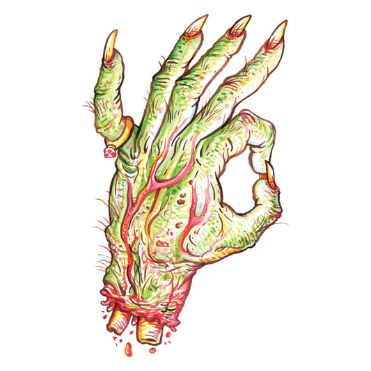 Zombie Six Fingers O.K. T-Shirt