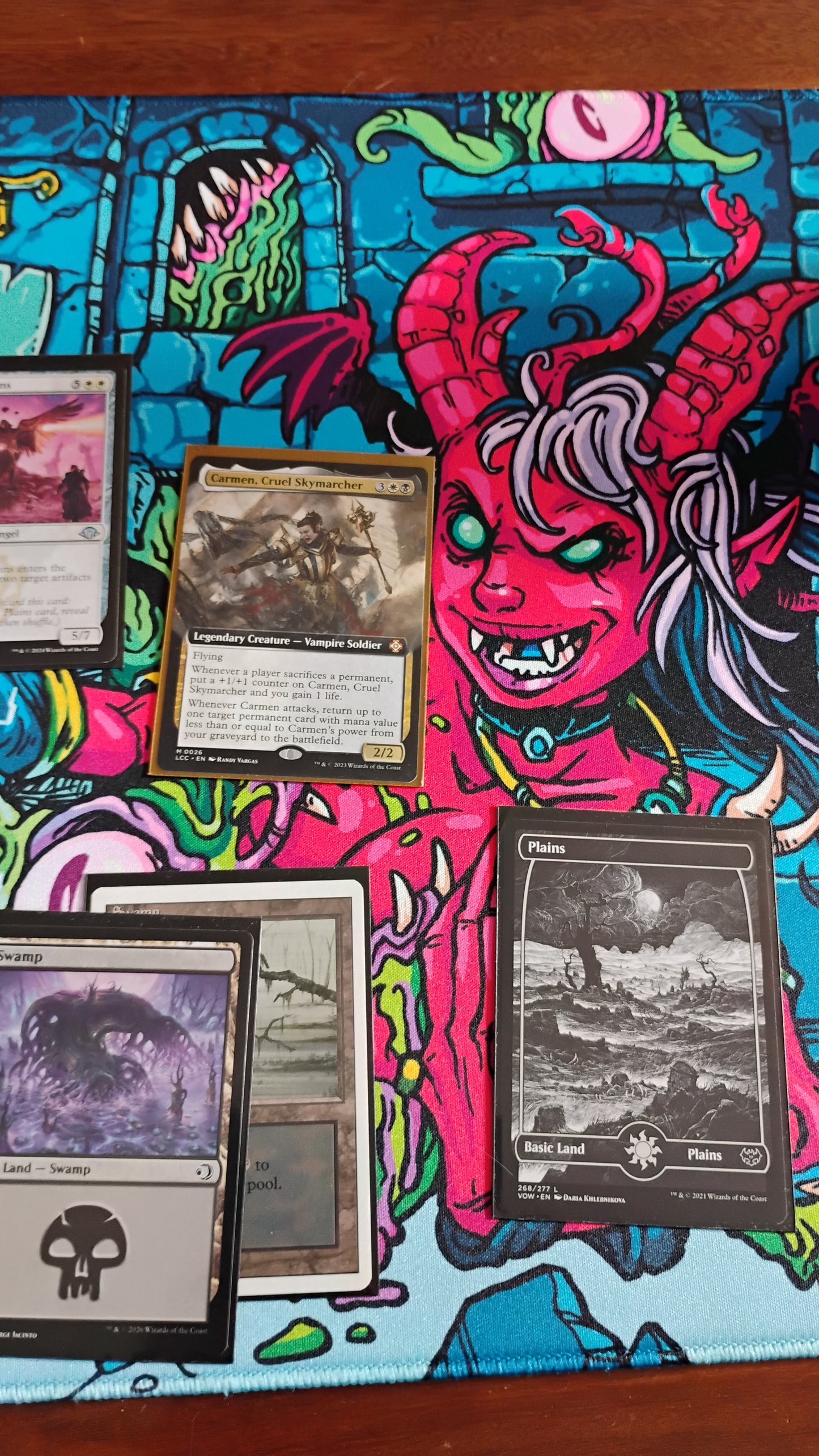Demon Eater playmat