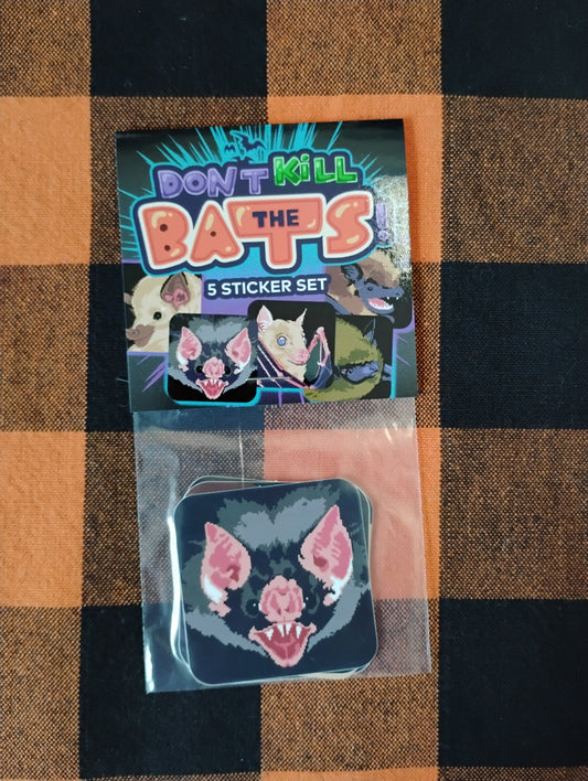 Don't Kill the Bats! Sticker Pack
